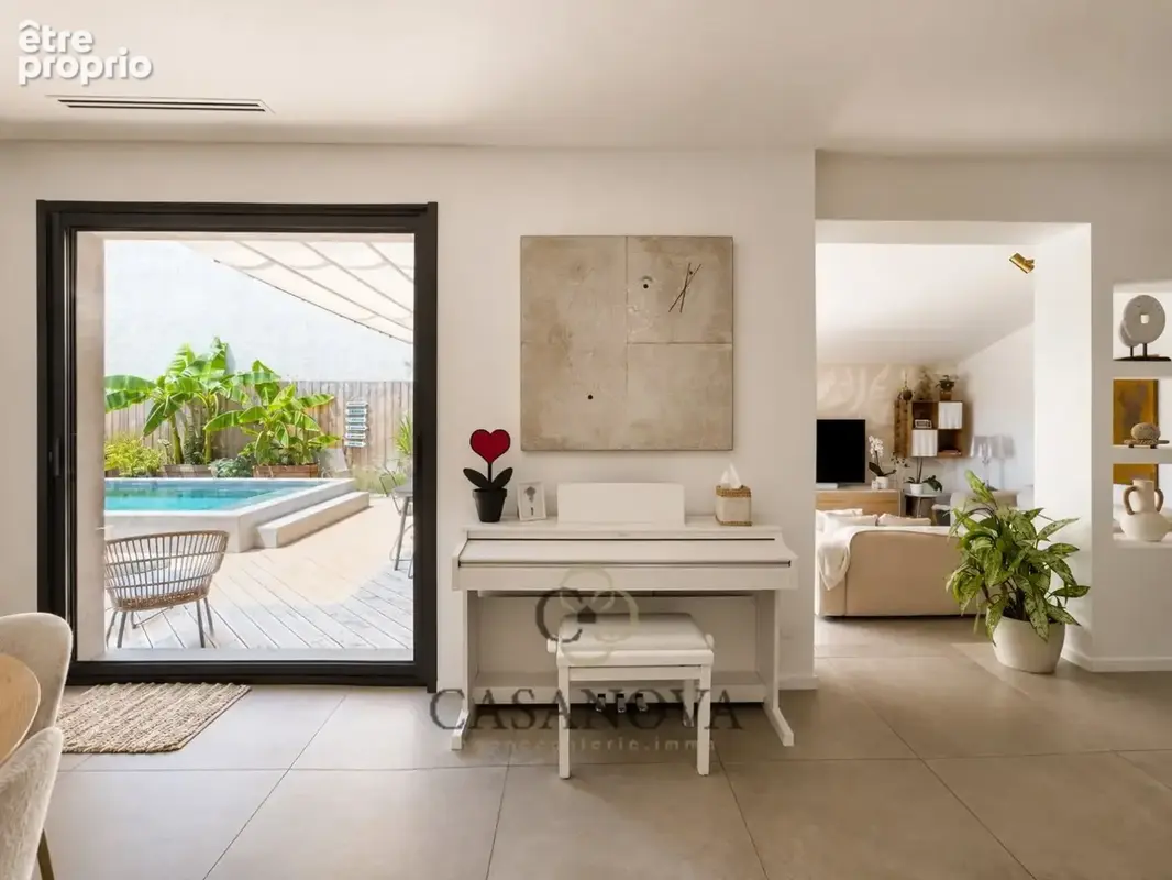 Maison de ville rénovée avec piscine à Palavas-les-Flots  170 m² et patios - photo 7