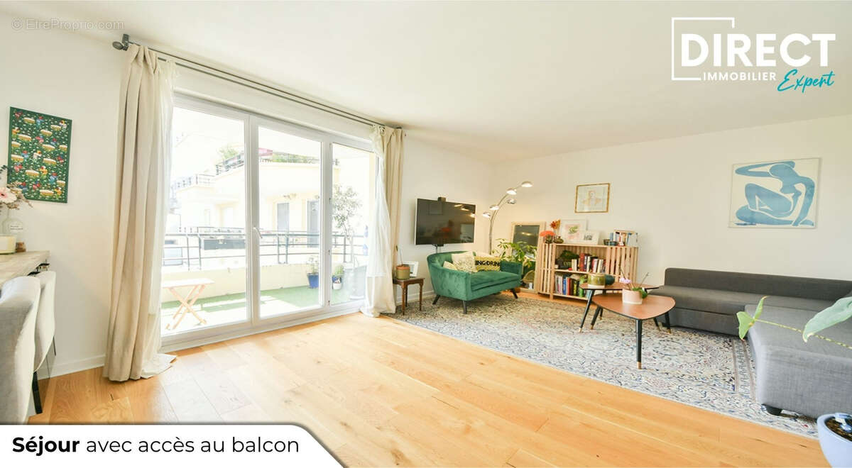 Centre ville : appartement 3p + balcon + box - photo 3