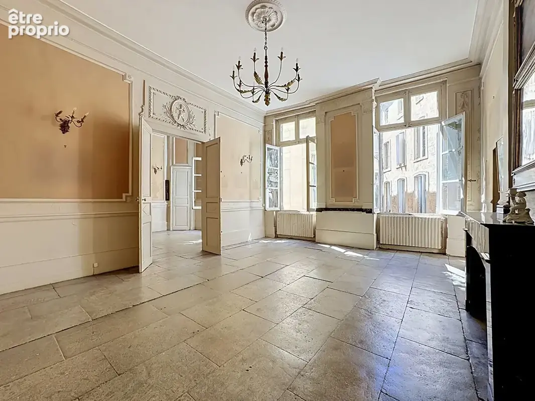 Montpellier écusson - dans hôtel particulier du xviiie siècle  - appartement  de 232 m² avec terrasse de 70  m² - photo 3