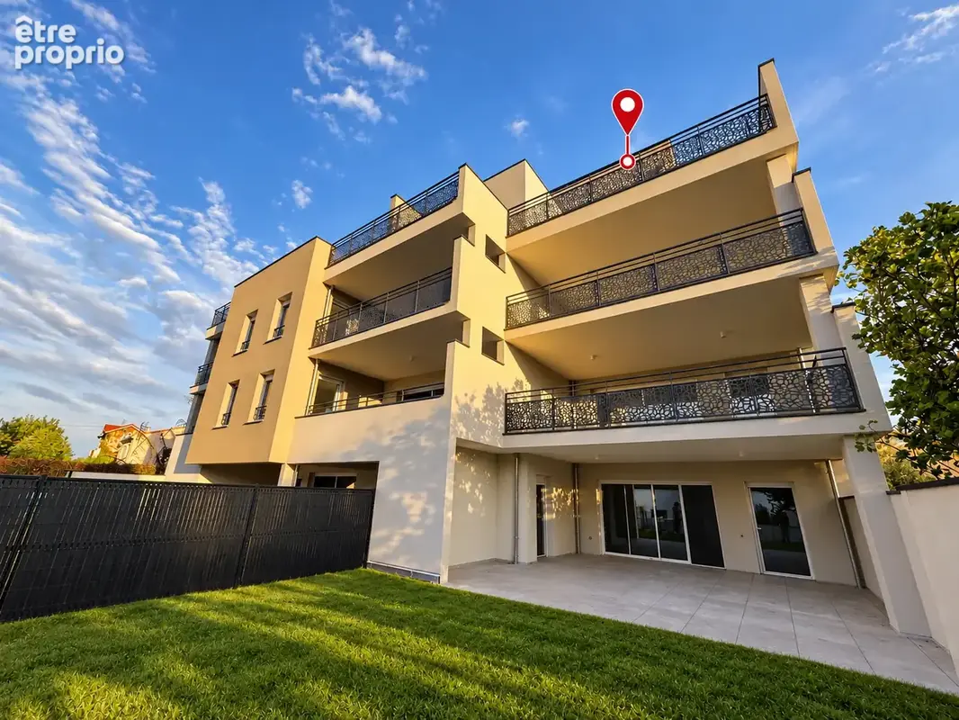 Romans-sur-isère   appartement d'exception de 117 m2 avec grande terrasse plein sud et vue vercors - photo 14