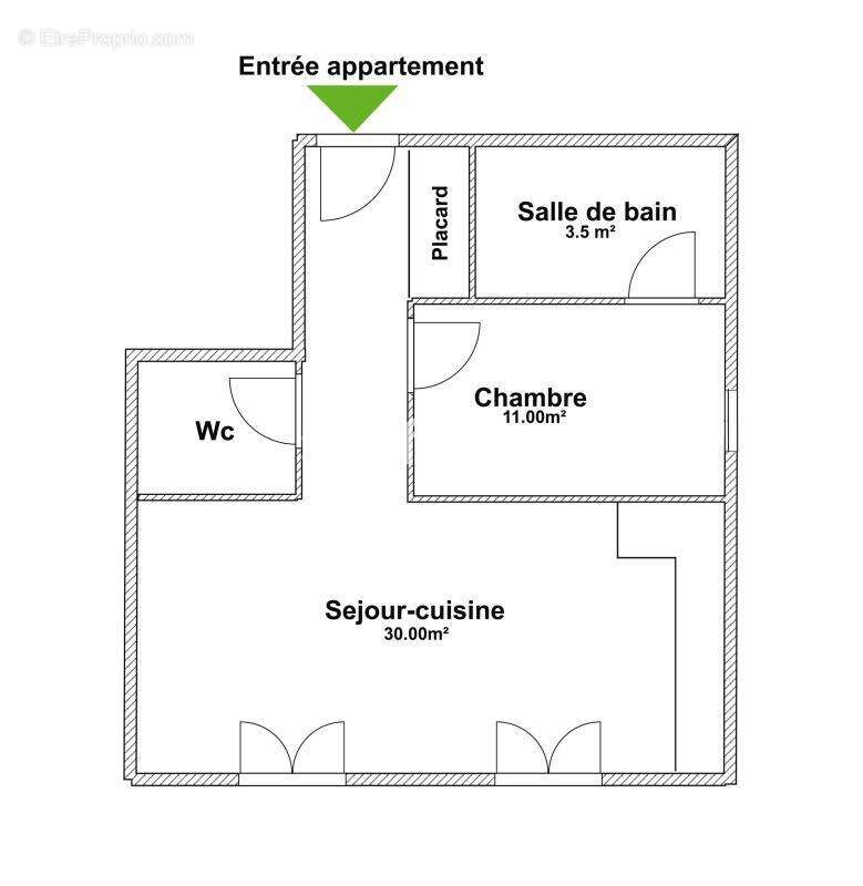 Appartement à GUYANCOURT