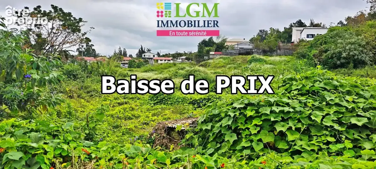 Terrain à LE TAMPON
