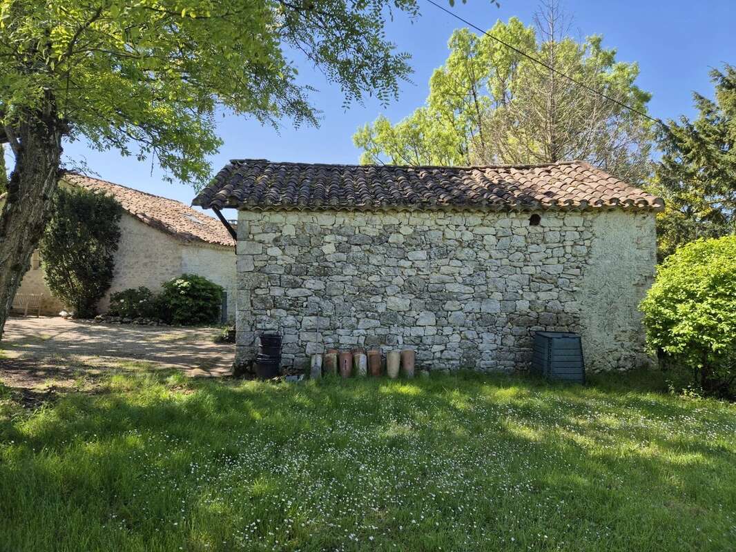 Deux maisons en pierre de caractère avec piscine, dépendances et 1,2 hectare de terrain près de Montaigu-de-Quercy - photo 16