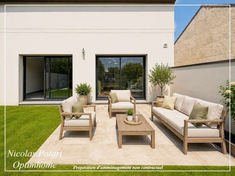 Maison contemporaine 120 m² – 4 chambres – faibles consommations – à 10 minutes de compiègne - photo 7