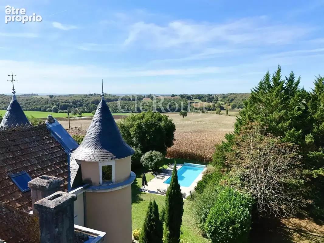 Entre Eymet et Marmande - Château à tourelles du XIXe entièrement restauré, piscine chauffée et 2,7 ha - photo 46