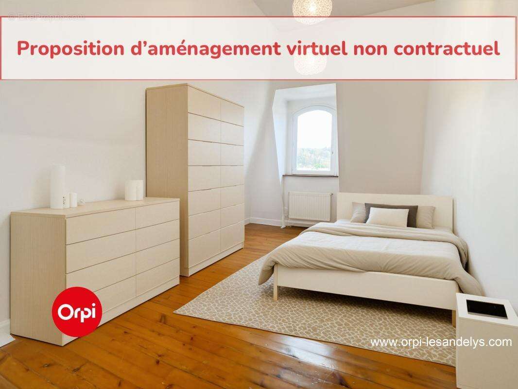 Les Andelys Centre ville-  Appartement T2 avec ascenseur - 59 m² - photo 8