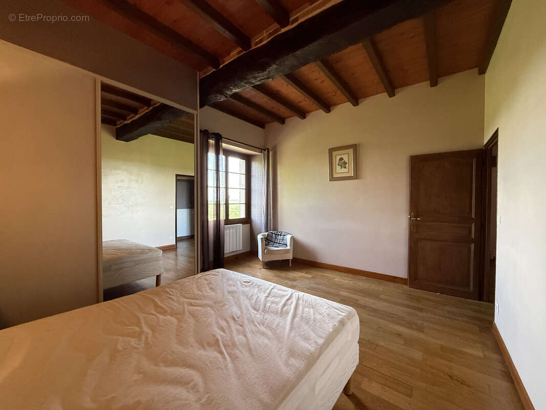 Larroque sur l’osse - maison de village en pierre avec terrasse, jardin et dependance - photo 11