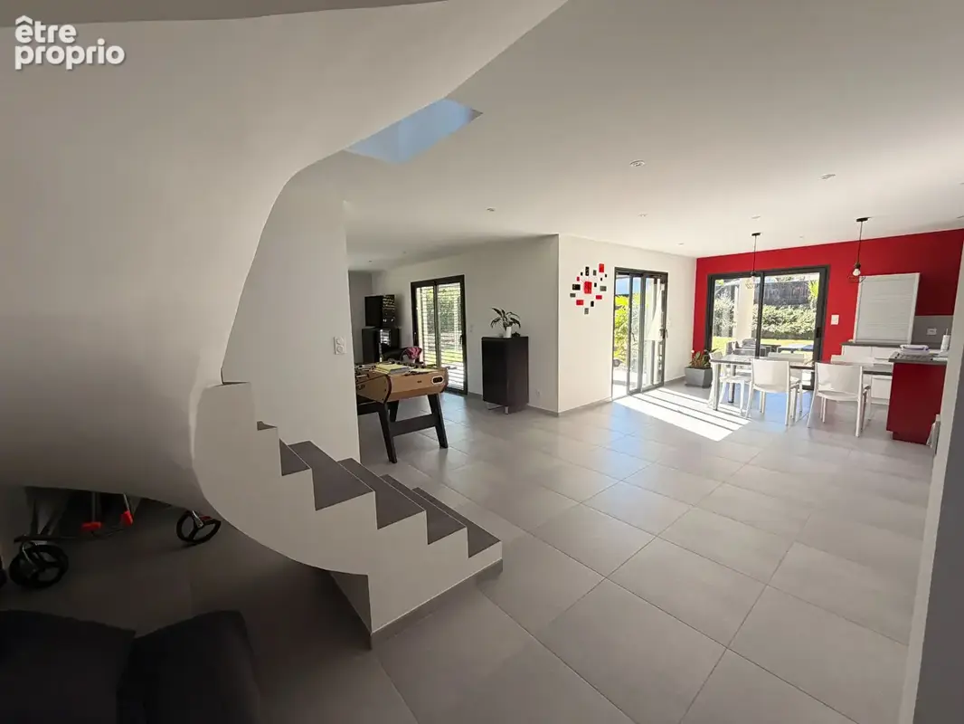 À châtillon-sur-chalaronne, magnifique villa contemporaine avec vue dégagée et espace bien-être - photo 5