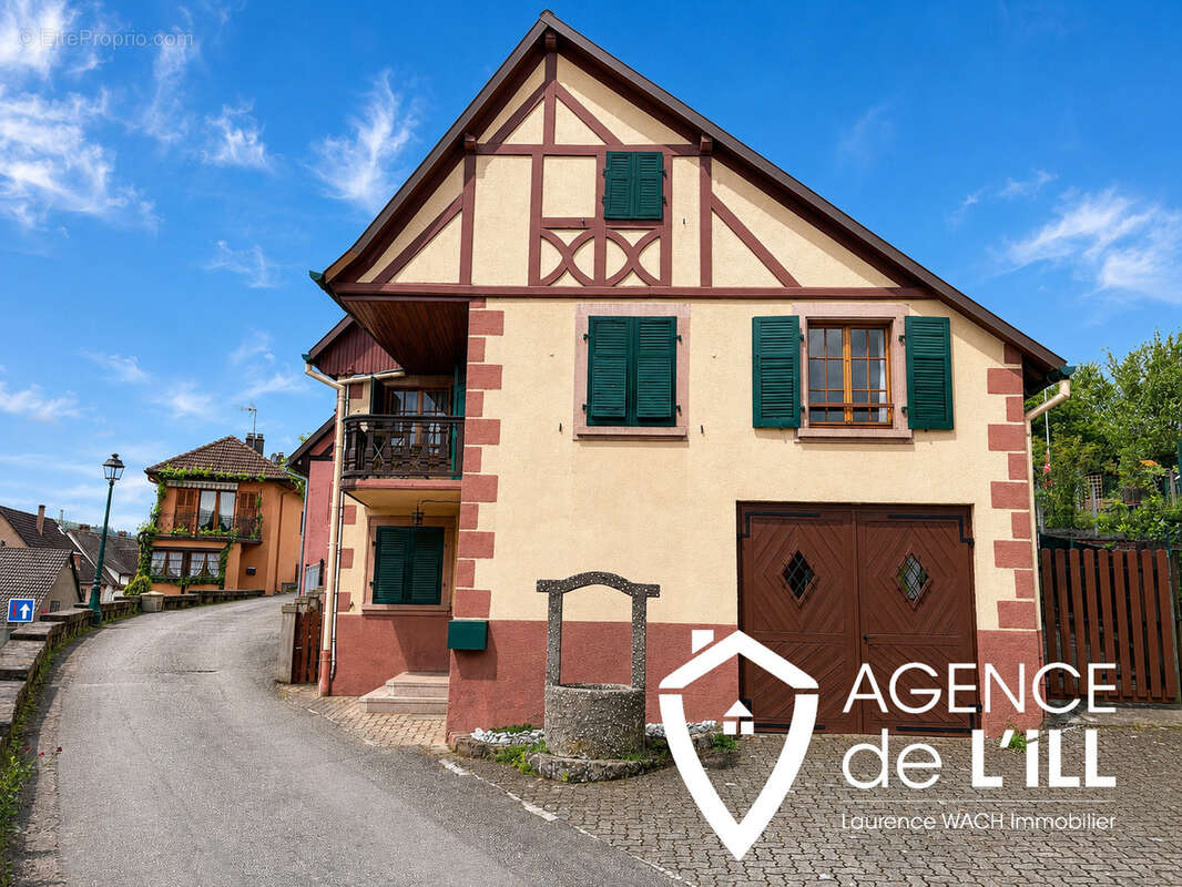 Maison de village pleine de charme avec garage, cour et fort potentiel à Triembach-au-Val-Terrain de 235m2 - photo 4