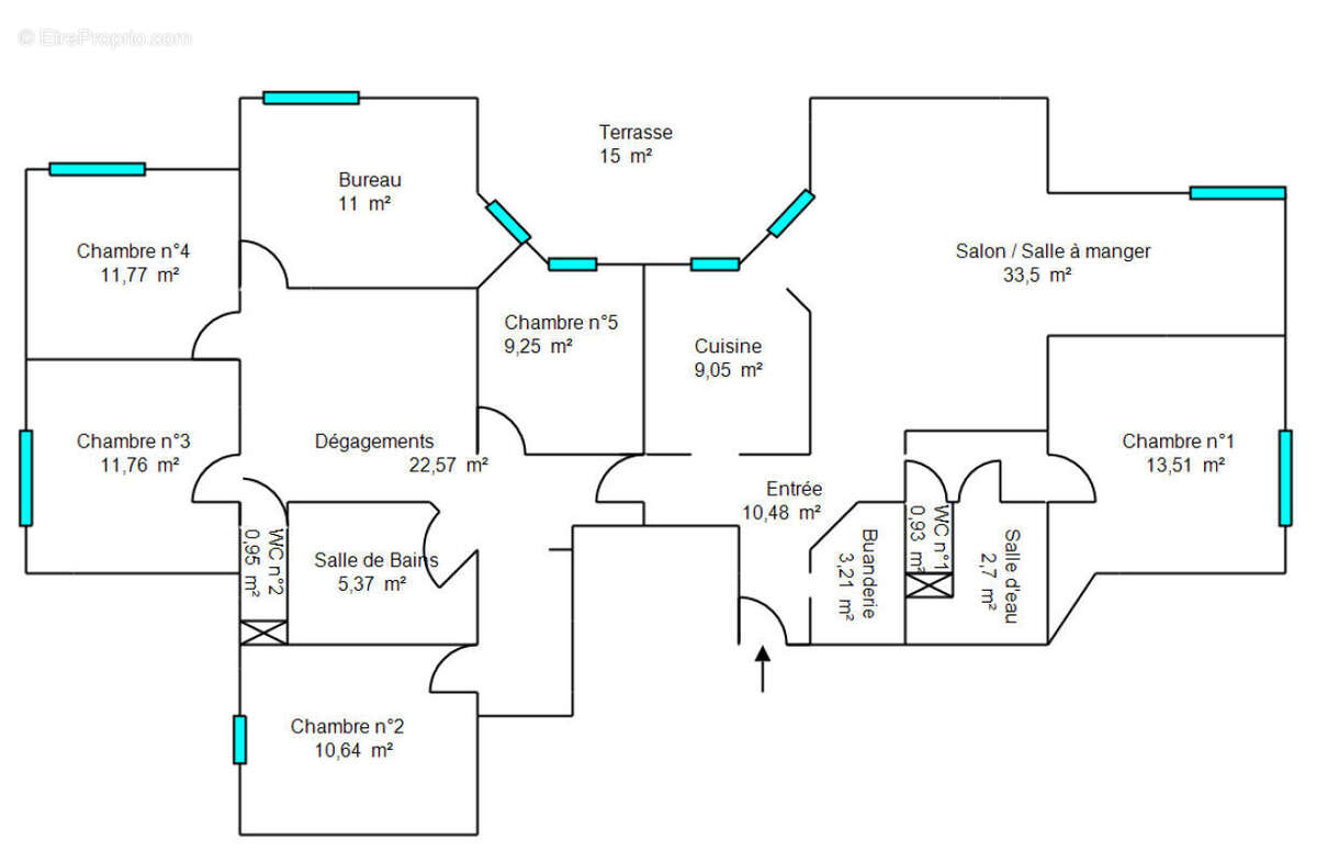 Rez-de-jardin familial de 157 m2 - 5 chambres - Caluire et Cuire - photo 11