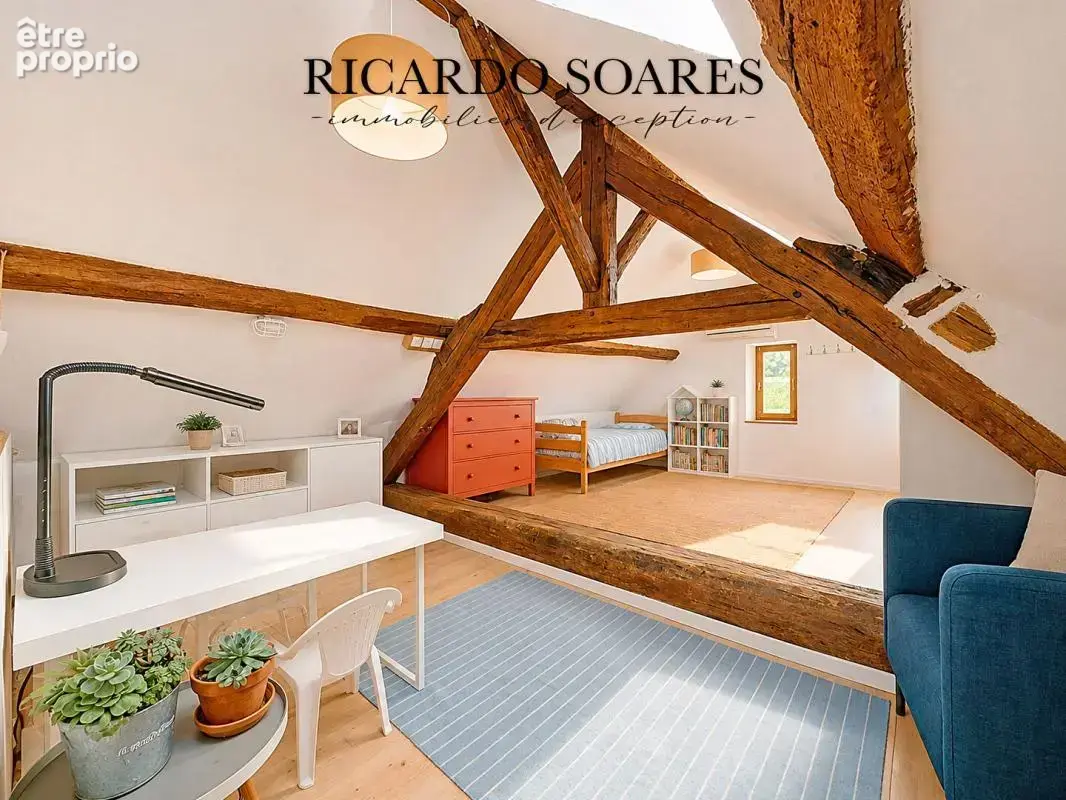 Vemars 95470 - maison de caractère 115m2 au sol / 3 chambres / garage 50m2 / magnifique jardin / cave - photo 14