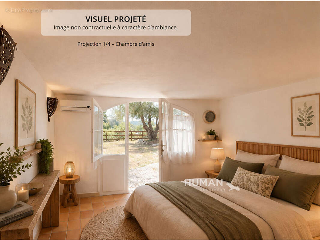 Mas provençal avec piscine - 156,43 m² développés - Fort potentiel d'aménagement - La Gaude - photo 14