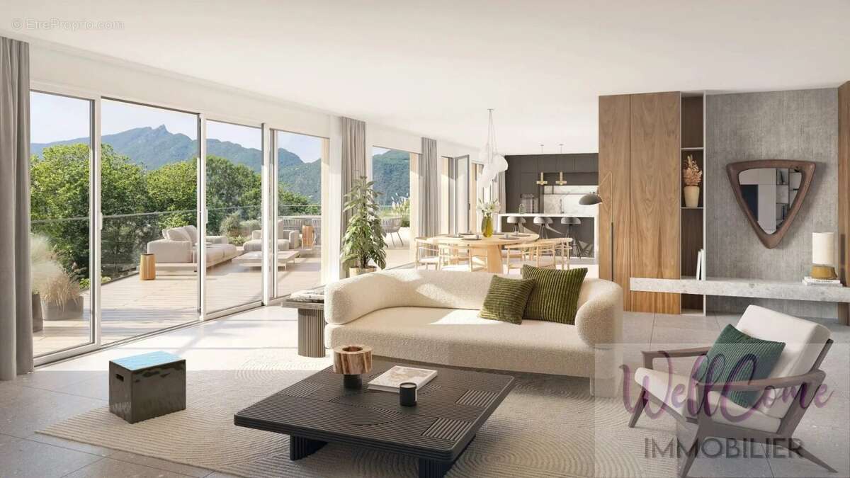 VEFA - Appartement T3 de 78m² Sud (Box double inclus) à Aix-Les-Bains ! - photo 4