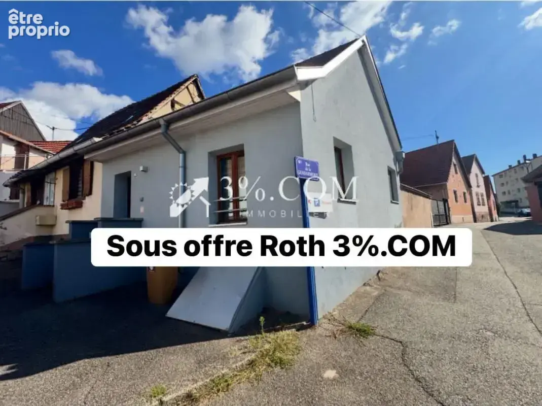 3%COM Maison vendue louée au centre de Hochfelden - photo 1