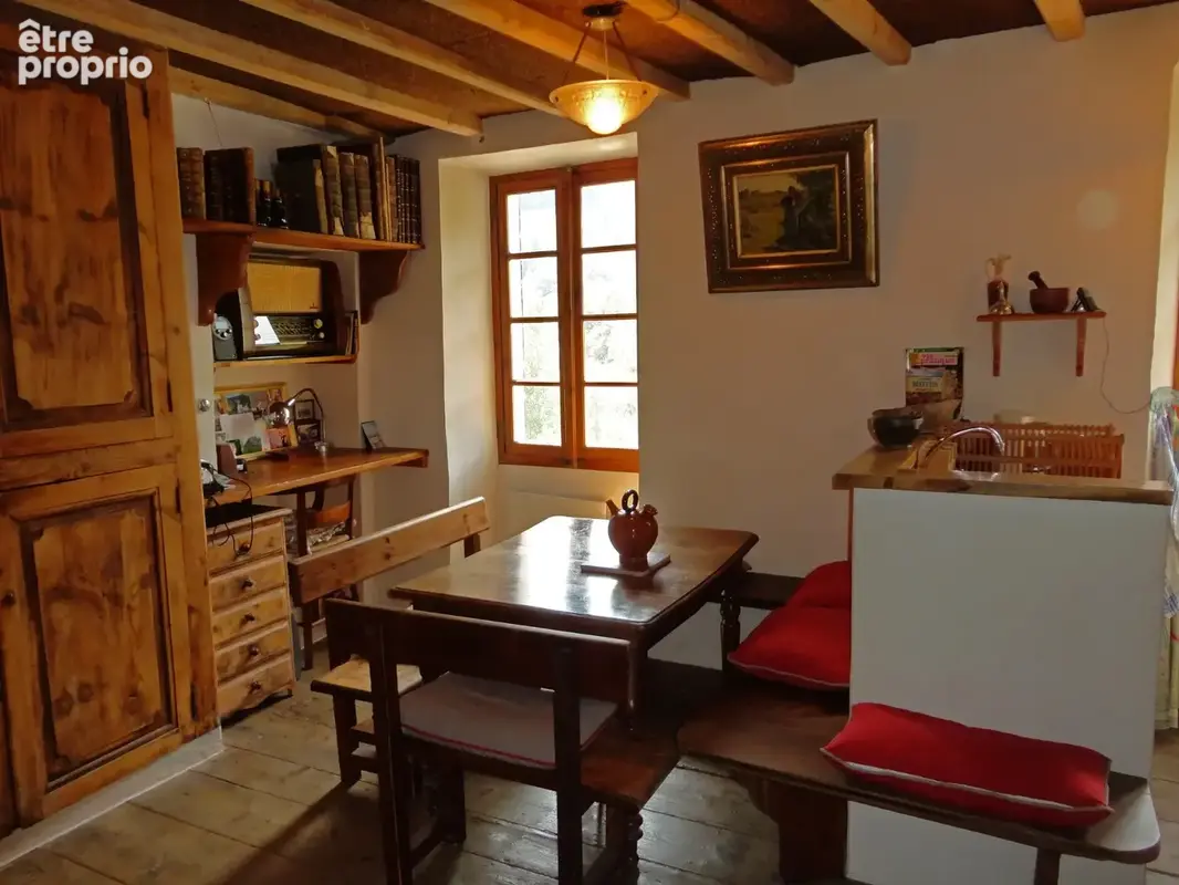 Dpt Pyrénées Orientales (66), à vendre OLETTE Maison P4 en pierres de 84 m² - terrain 809 m² - photo 2