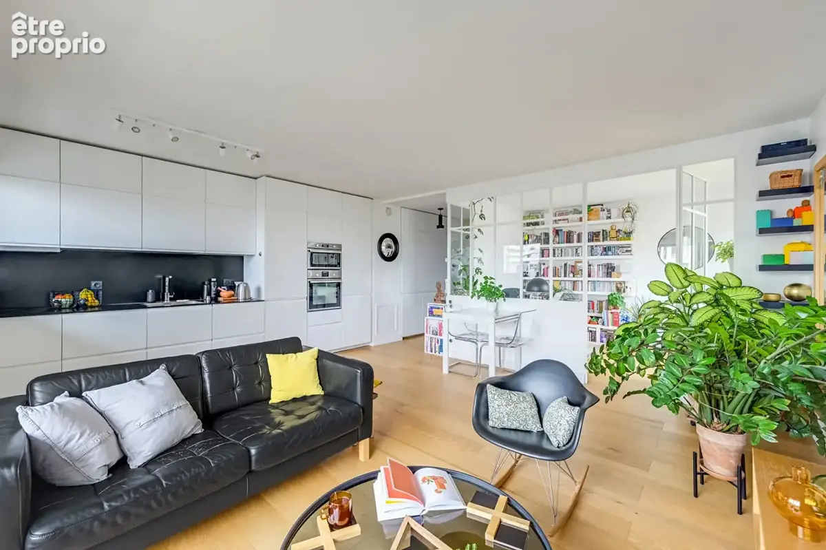 Appartement Paris 3 pièce(s) 62 m2 - photo 2