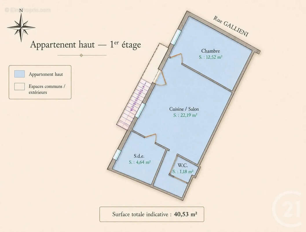 Appartement à BEAULIEU-SUR-MER