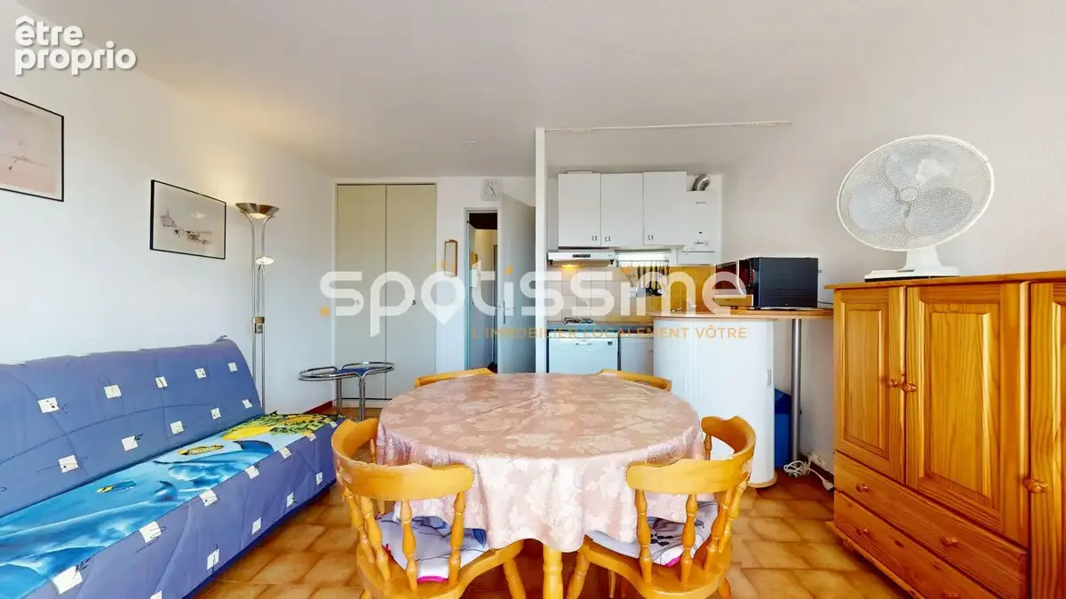 Cap d'Agde  Centre Port : studio cabine avec vue mer, parking et cellier privatifs - photo 8