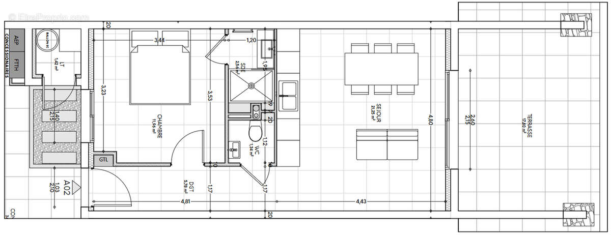 Appartement à GROSSETO-PRUGNA