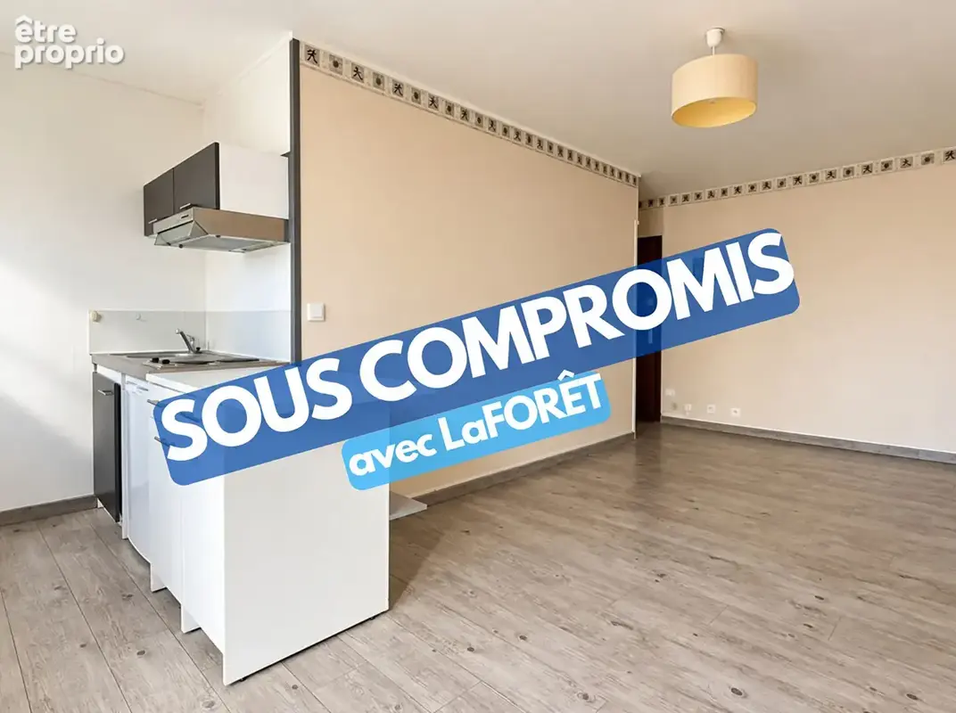 Appartement Tours 1 pièce(s) 25.22 m2 - photo 1
