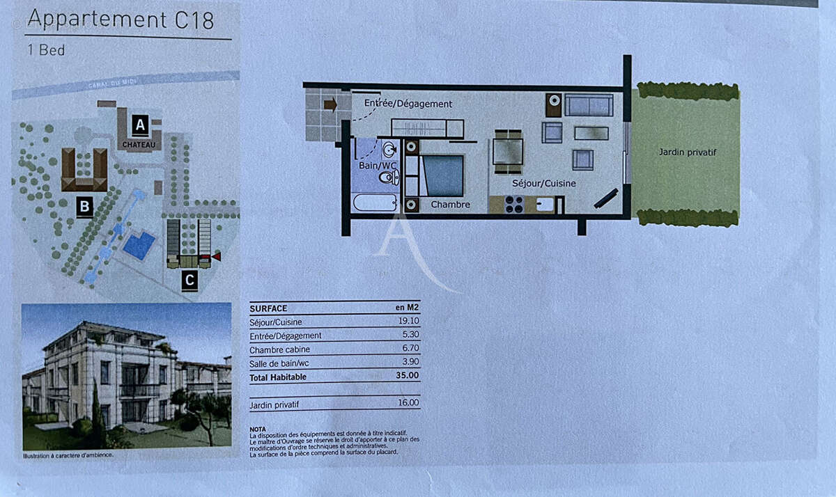 Appartement à AZILLE