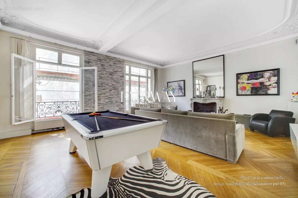 Appartement familial de luxe de 193m² 5 chambres Paris 16ème Boulevard Flandrin - photo 4