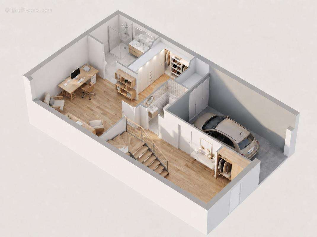 Votre maison contemporaine de 96 m2 avec garage et jardin privatif, à personnaliser selon vos goûts ! - photo 2