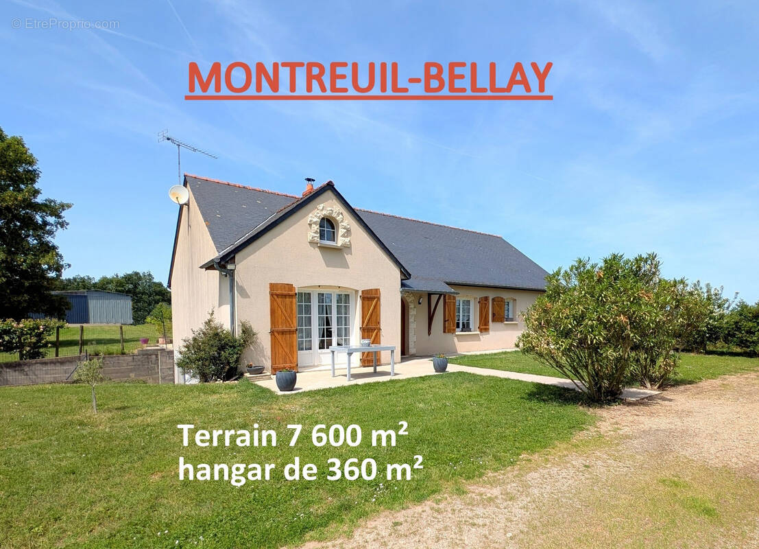 Maison à MONTREUIL-BELLAY