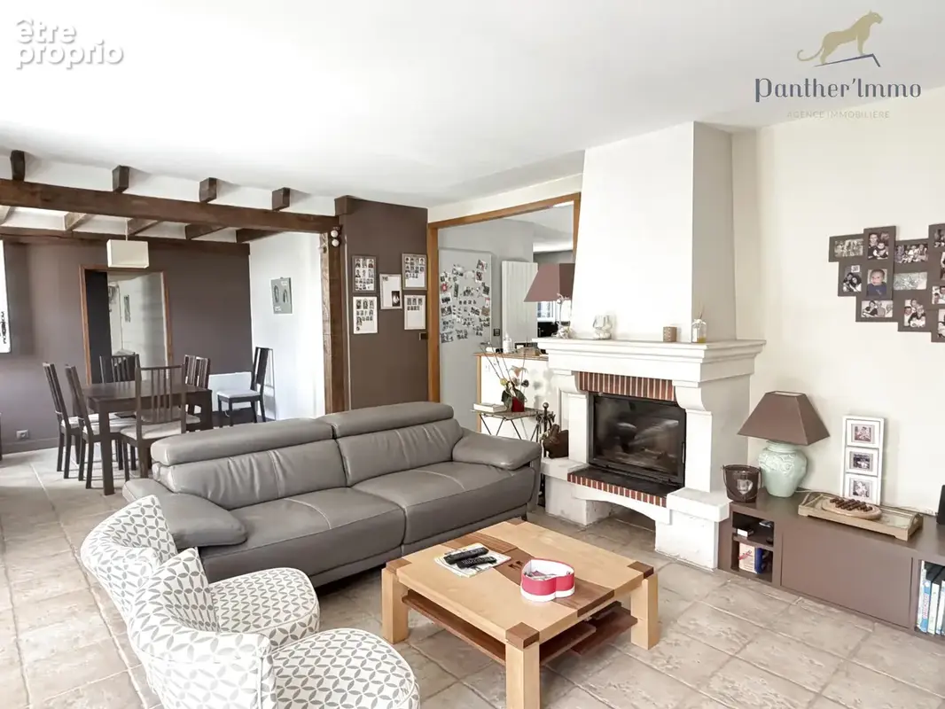 Maison 133m2, 5 chambres, 2 bureaux,terrasse, terrain 583m2, garage - photo 7