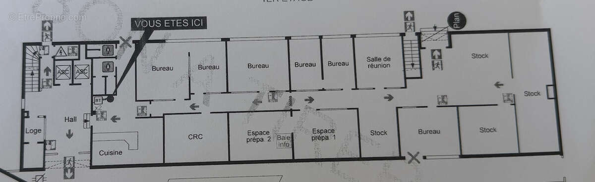 Plateau de bureaux avec quai de dechargement - photo 6