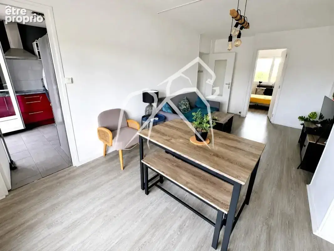 SPECIAL INVESTISSEUR  Colocation 4 chambres  Rouen 76100  Ascenseur et stationnement  78m² - photo 2