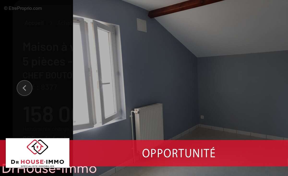 Maison à CHEF-BOUTONNE