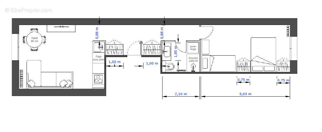 Appartement à SAINT-NICOLAS-DE-PORT