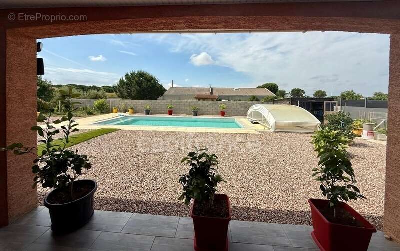 Villa à PEYRIAC MINERVOIS de 135 m2 environ, 3 chambres, piscine, garage  terrain 885m2 - photo 13