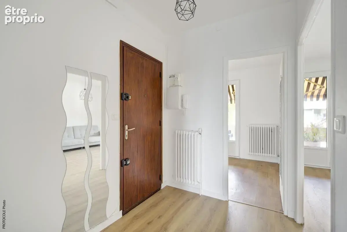 Appart T3 traversant 59 m², deux terrasses, cave et parking - photo 14