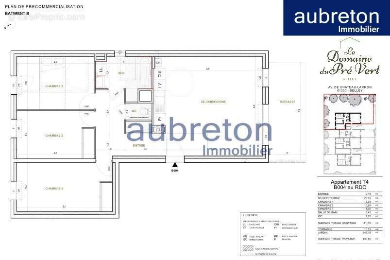 Appartement à BELLEY