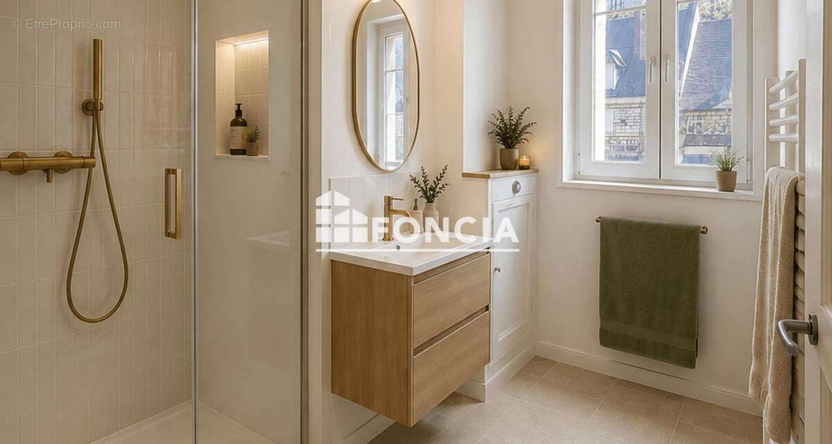 Hyper centre de Lisieux, appartement  avec ascenseur à finir d'aménager - photo 7
