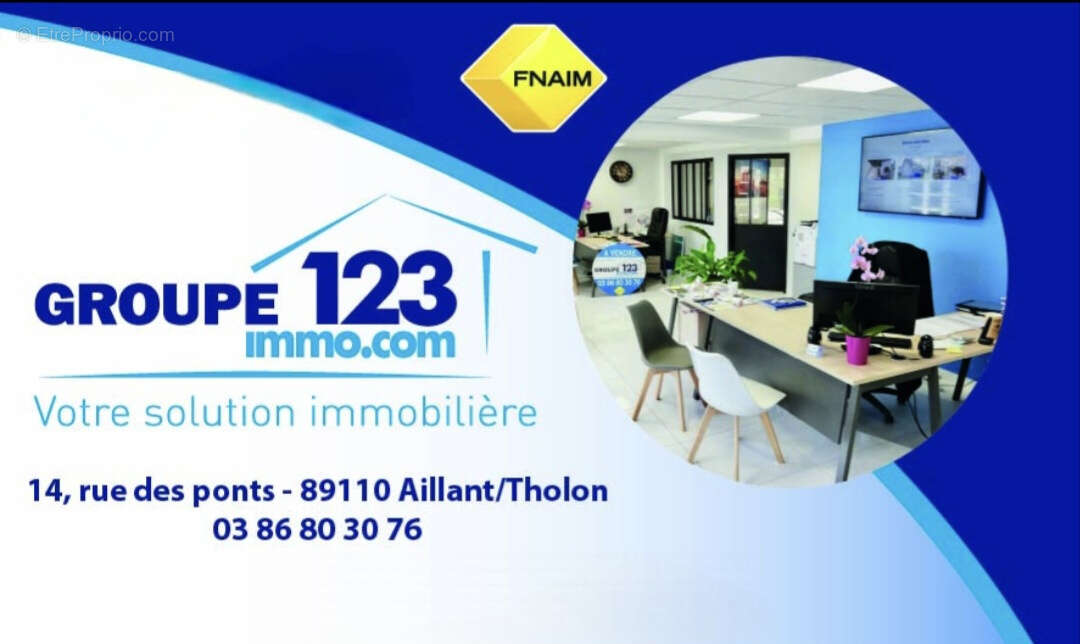 Maison à AILLANT-SUR-THOLON