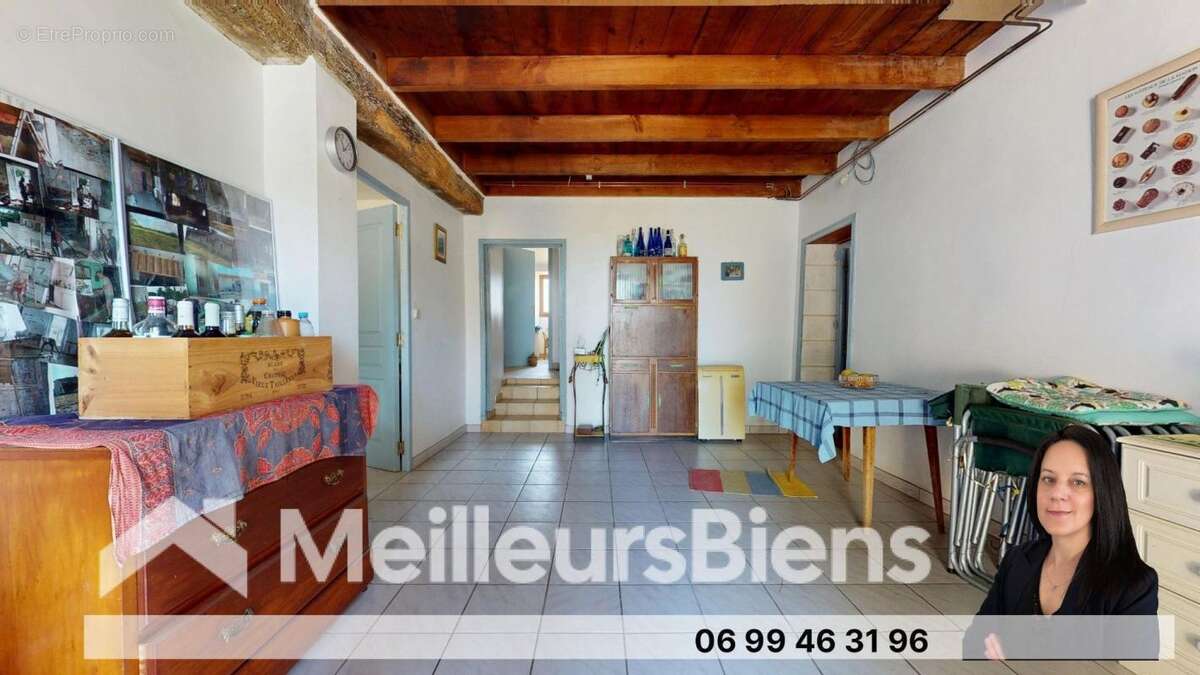 Maison Charentaise à rénover, déjà habitable, grand terrain et dépendances - photo 8