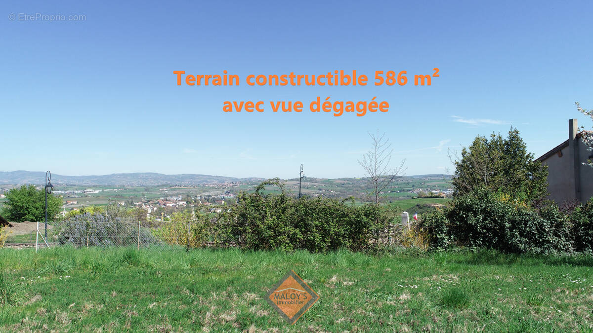 Terrain à SAINT-ROMAIN-DE-POPEY