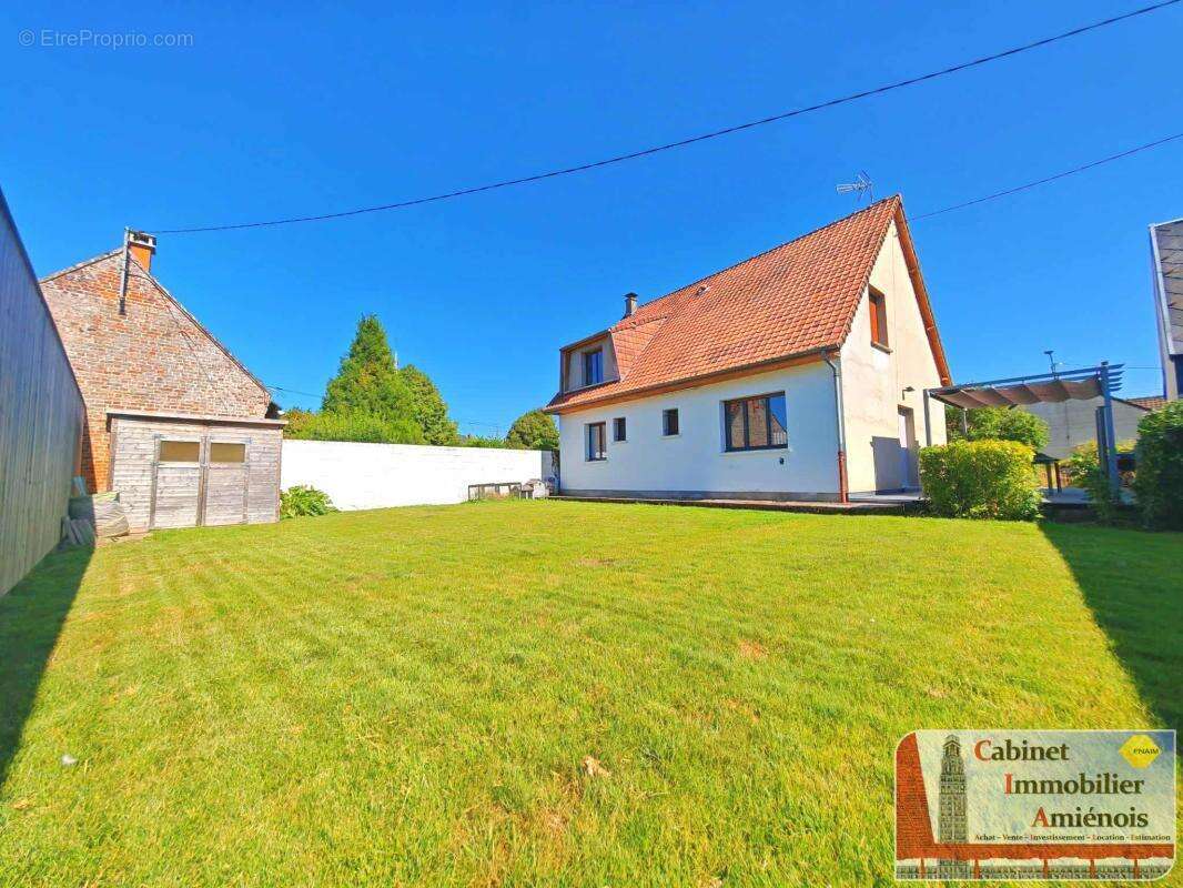 Flesselles : Pavillon individuel 125m2 avec 4 chambres, jard - photo 5