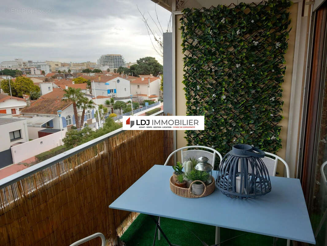 Terrasse agréable - Appartement à CANET-EN-ROUSSILLON