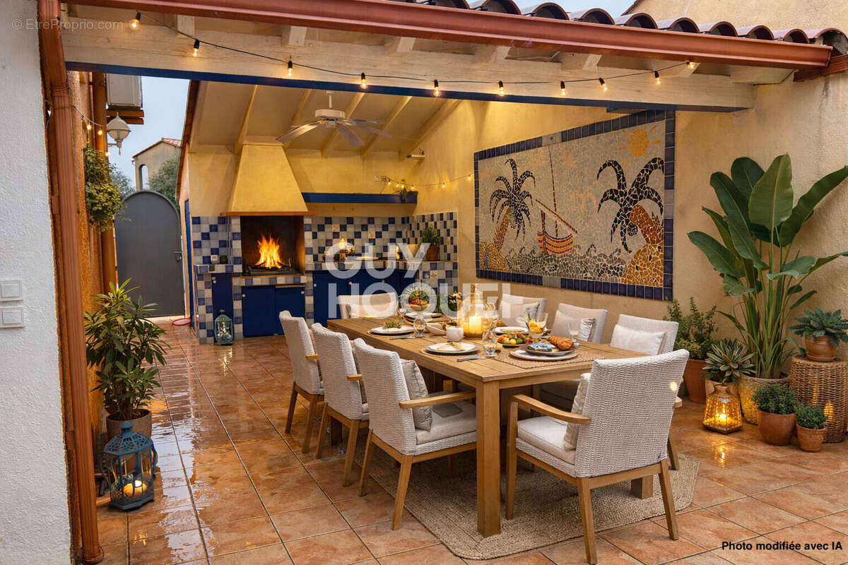 Maison Villeneuve De La Raho 150 m2 - photo 3