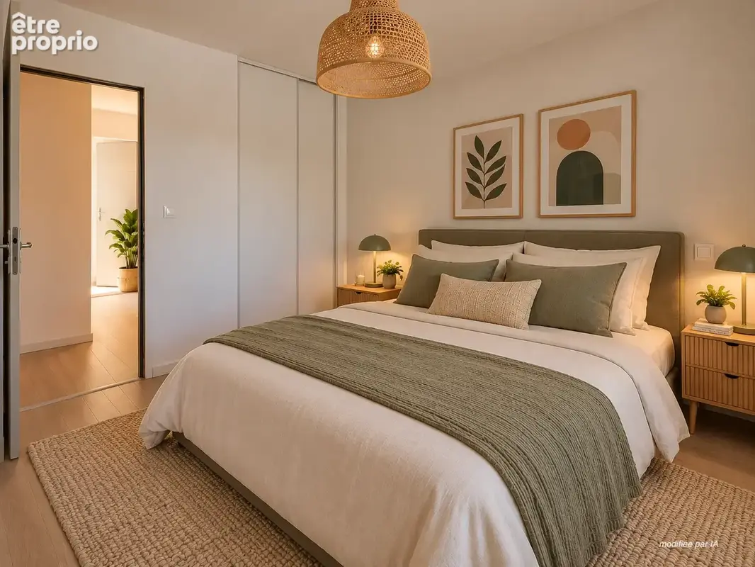 Orvault Petit Chantilly   Appartement T4 récent (2015), DPE C, 3 chambres, garage boxé, tram ligne 3 à pied - photo 9