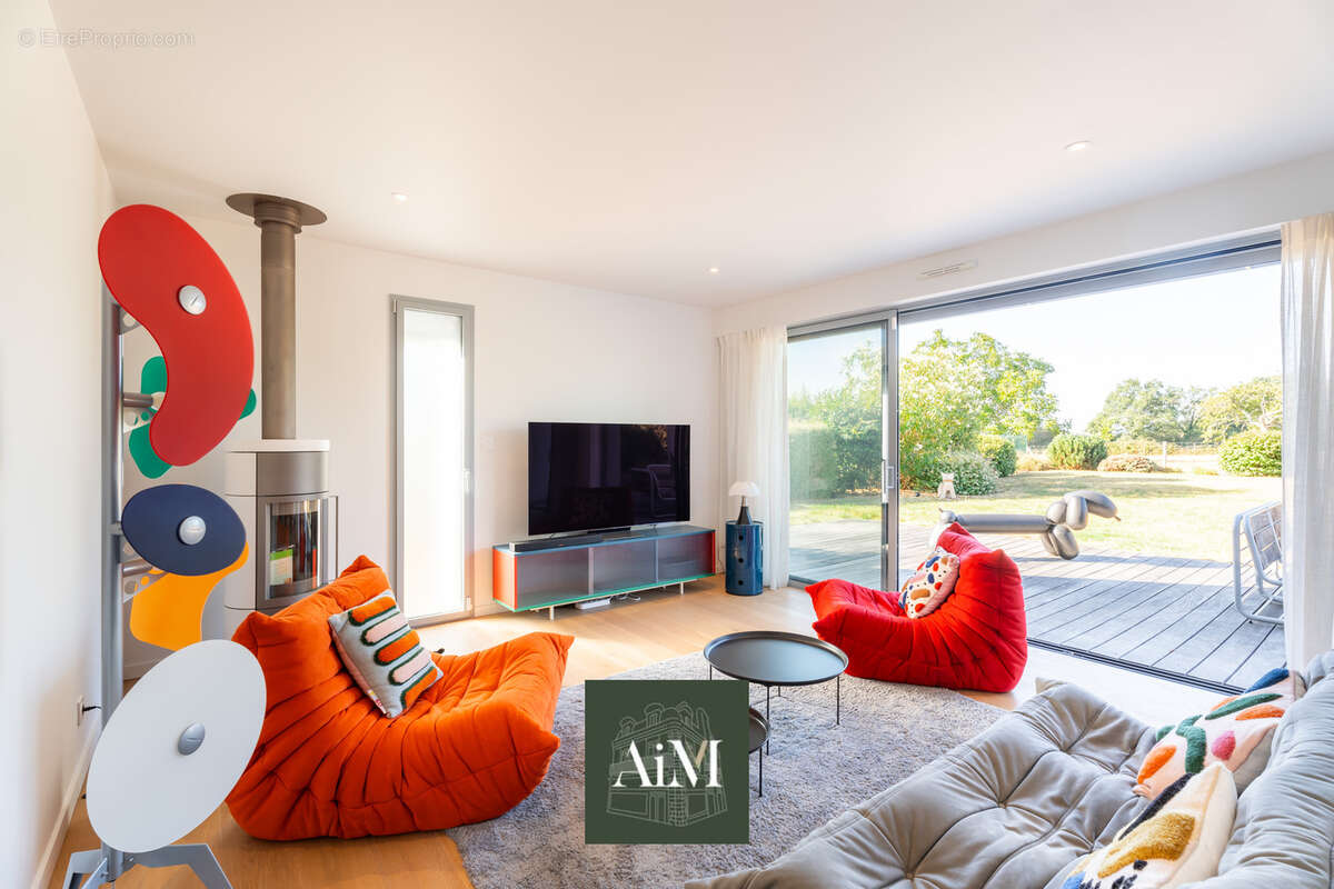 Maison d'architecte contemporaine dans un environnement privilégié proche de Vannes - photo 3
