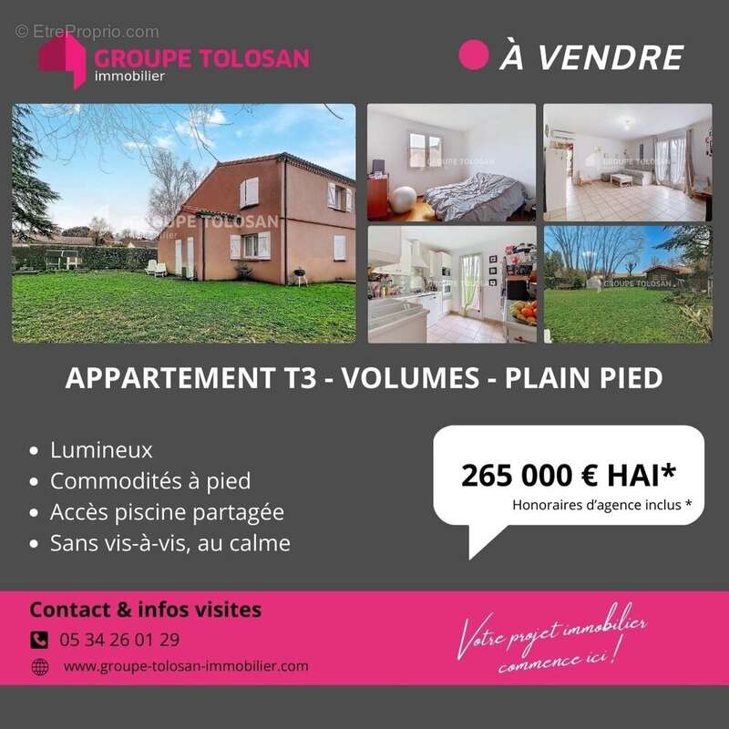 Appartement à MONTRABE