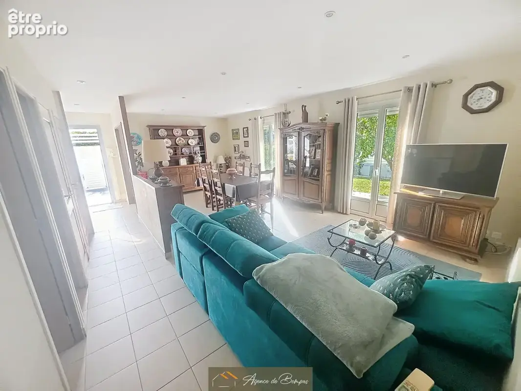 Secteur residentiel - villa 3 faces 82 m2 hbts  sur 443 m2 de terrain  -  garage -jacuzzi - photo 8