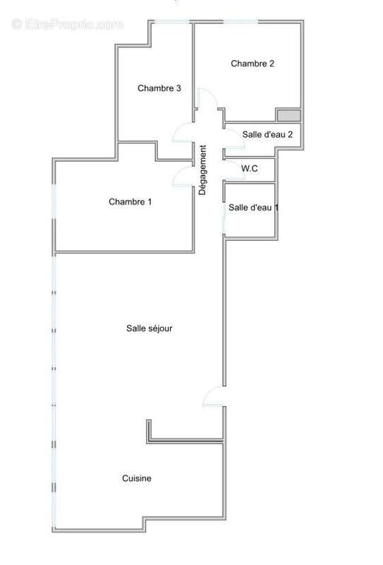 Appartement à PARIS-15E