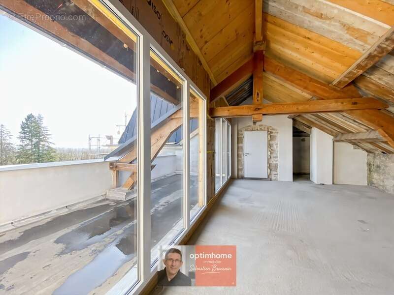 Appartement plateau brut à aménager – Dernier étage avec tropézienne – Dole (39100) - photo 10