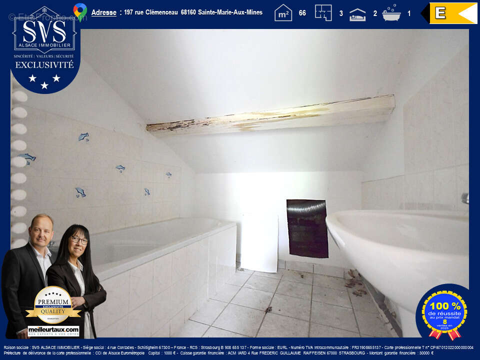 Appartement à SAINTE-MARIE-AUX-MINES